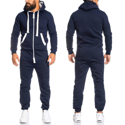 Pijama Enterizo para Hombre con Capucha y Cierre - Image 12
