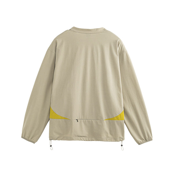 Chaqueta de Protección Solar UPF50 con Cuello Alto y Doble Cierre