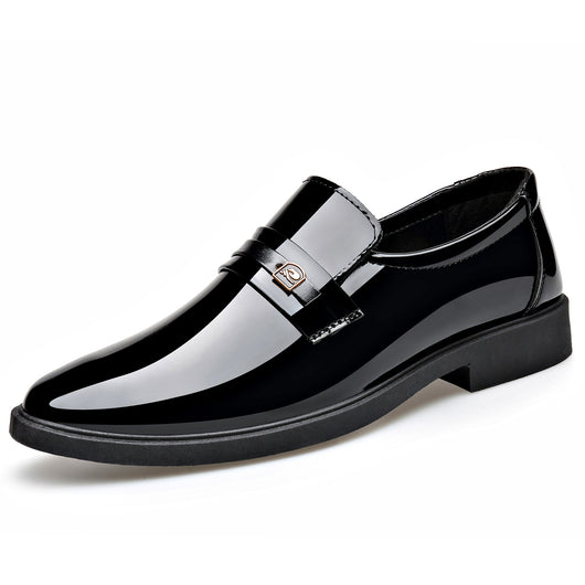 Zapatos de Cuero Elegantes con Diseño Slip-On Espejo - Image 5