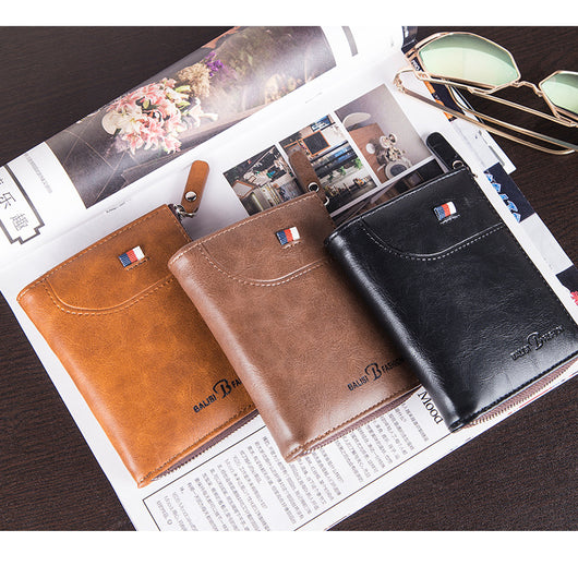 Billetera Multifuncional de Gran Capacidad para Hombre en Cuero PU - Image 14