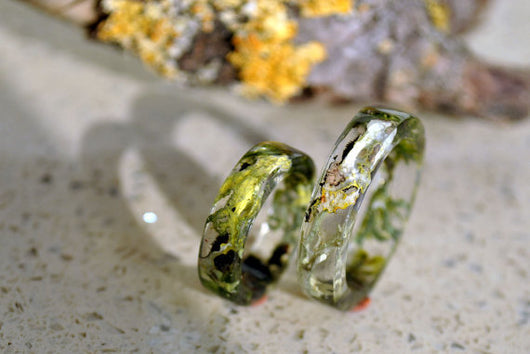 Anillo de Resina con Facetas Artesanal - Diseño Único y Personalizado - Image 8