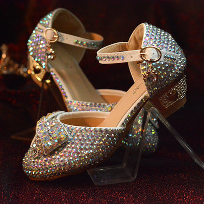 Zapatos de Princesa con Cristales y Destellos para Niñas - Image 8