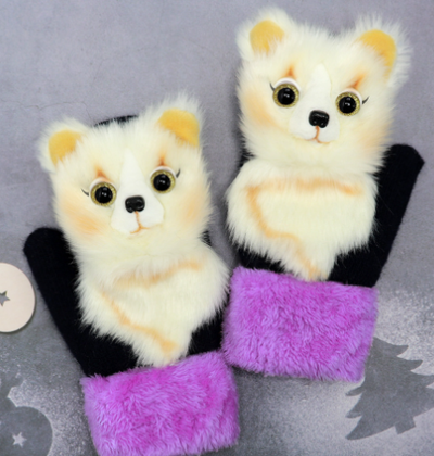 Manoplas Cálidas con Diseño de Animales para Otoño e Invierno - Image 22