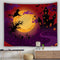 Tapiz de Halloween Carmesí
