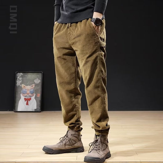 Pantalones de Pana Holgados Talla Grande para Hombre - Image 11