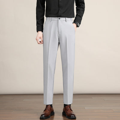Pantalón de Vestir Hombre Coreano Corte Drop-crotch Tendencia - Image 11