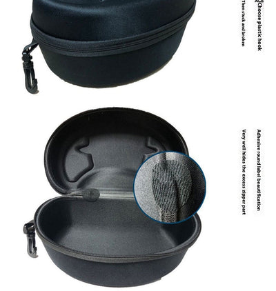 Estuche Organizador Multifuncional para Gafas con Espejo y Compartimentos de Almacenamiento - Image 4