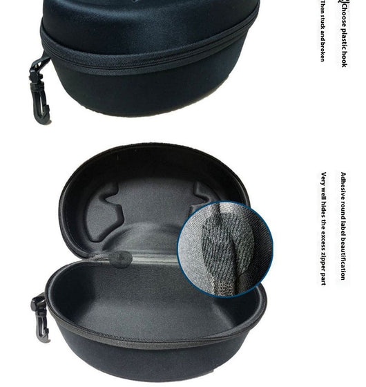 Estuche Organizador Multifuncional para Gafas con Espejo y Compartimentos de Almacenamiento - Image 4