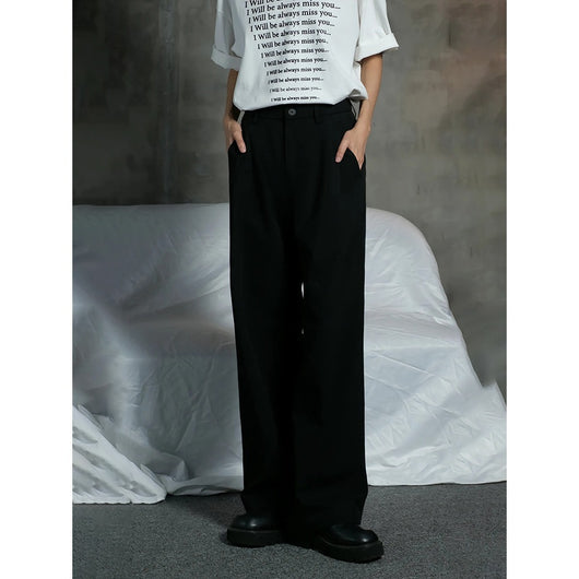 Pantalones de Vestir Casual con Corte Recto y Caída Fluida - Image 4