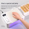 Lámpara UV Profesional para Manicura con Soporte Ergonómico