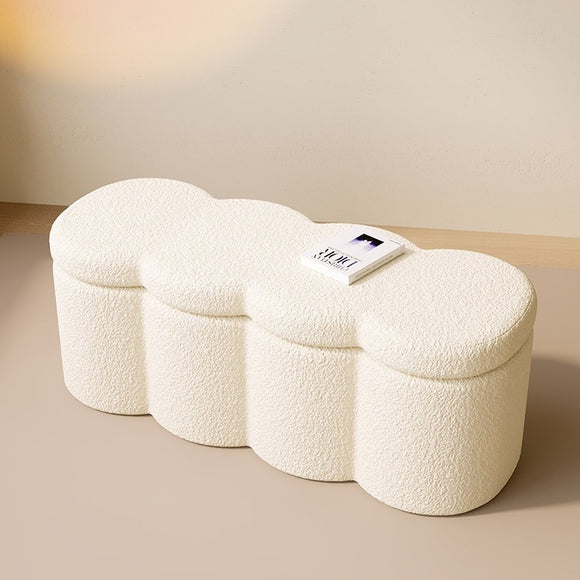 Puf Organizador Multifuncional para Sala de Estar