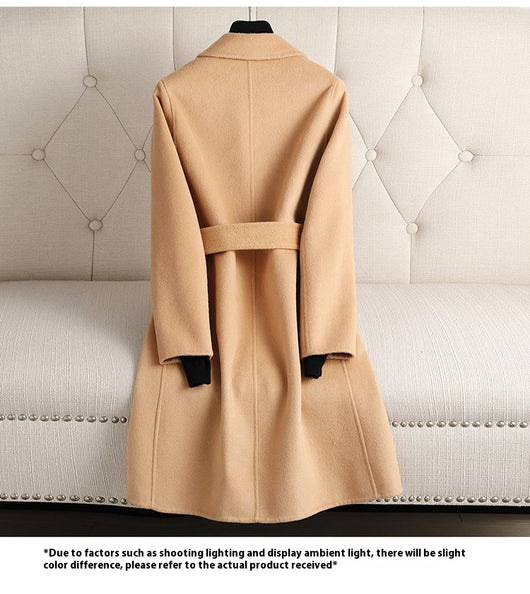 Abrigo de Cachemira Reversible para Otoño e Invierno - Image 17