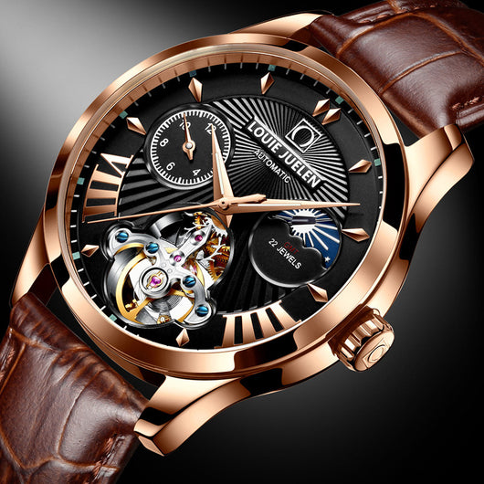 Reloj Mecánico Hueco Impermeable para Hombre - Image 26