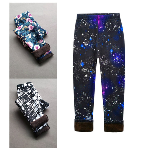 Leggings Térmicos Forrados en Fleece para Niñas