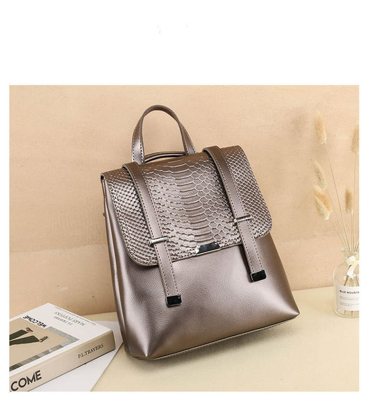 Mochila Casual de Doble Correa para Mujer - Bolsa Multiusos - Image 9