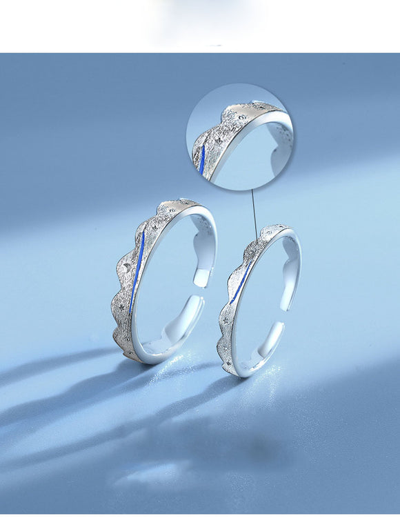 Anillo de Compromiso para Parejas en Plata
