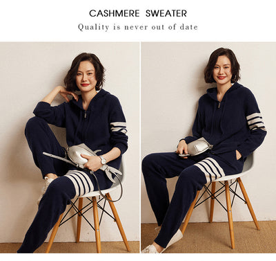 Conjunto de Pantalón y Suéter de Cachemira para Mujer - Image 22