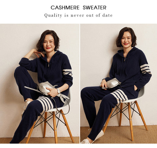 Conjunto de Pantalón y Suéter de Cachemira para Mujer - Image 22