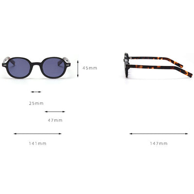 Gafas de Sol Retro Oval con Lentes Polarizadas - Estilo Coreano - Image 5