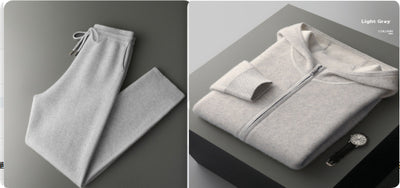Traje Casual Holgado con Capucha y Corte Entallado para Hombre - Image 15