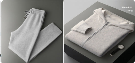 Traje Casual Holgado con Capucha y Corte Entallado para Hombre - Image 15