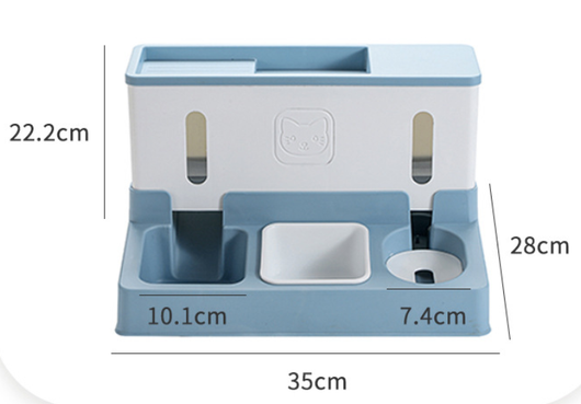 Dispensador Automático de Agua y Comedero Combinado para Mascotas - Image 7