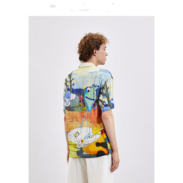 Cardigan Ligero de Manga Corta para Hombre - Colección Primavera Verano