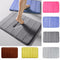 Tapete de Baño Coral Fleece con Espuma Viscoelástica - Antideslizante y Absorbente