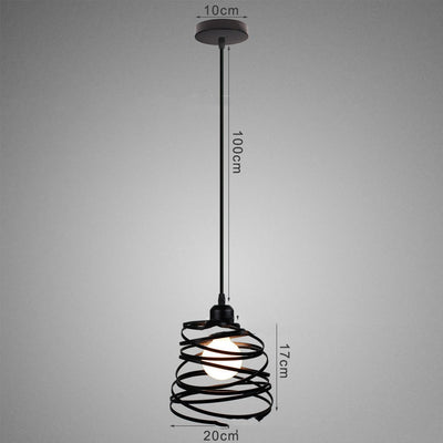 Lámpara Colgante Minimalista de Hierro para Restaurante y Bar - Image 3
