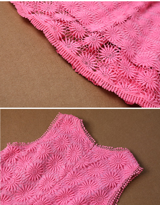 Falda Larga Francesa con Detalles Calados - Elegancia y Comodidad - Image 6