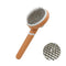 Pet Comb, Color Box, Yellow Thick Needle