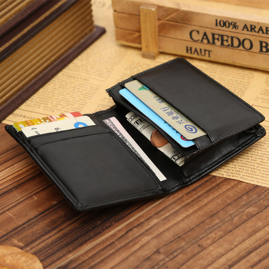 Cartera Ejecutiva de Cuero PU Tejido Liso para Tarjetas de Presentación - Image 10
