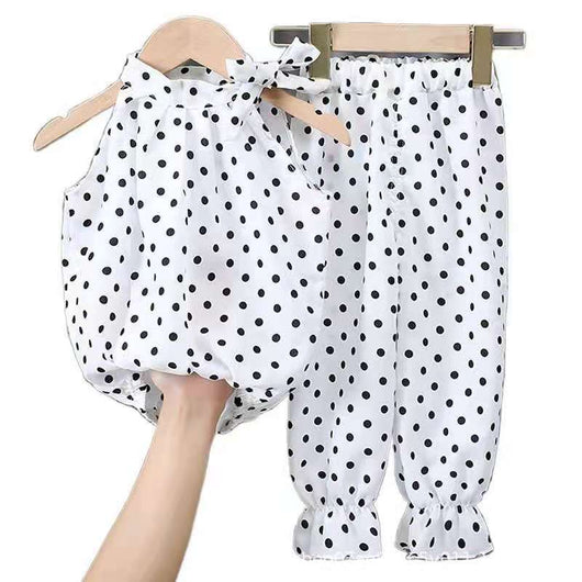 Conjunto de Dos Piezas en Gasa Ligera para Niñas - Image 8