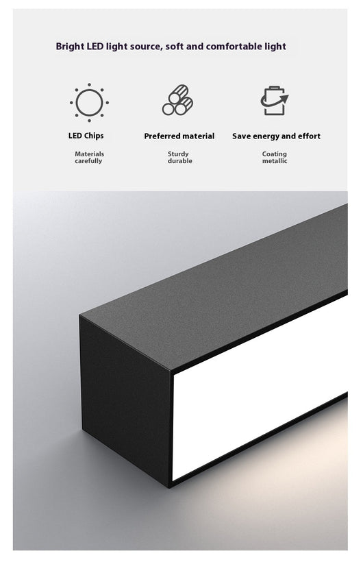 Lámpara de Techo Lineal Minimalista para Sala de Estar - Image 17