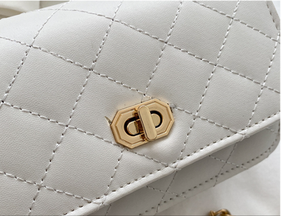 Bolso Mensajero Cadena de Perlas con Diseño Romboidal - Image 21