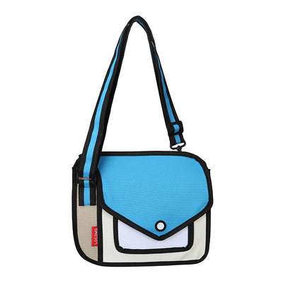 Bolsa Bandolera Unihombro Diseño Geométrico Minimalista - Image 9