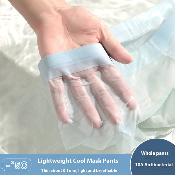 Calzoncillos de Seda de Hielo para Hombre - Diseño sin Costuras y Secado Rápido