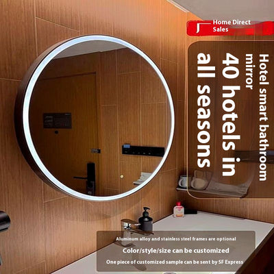 Espejo de Baño Inteligente con Marco de Aluminio y Luz LED - Image 7
