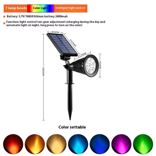 Lámpara Solar LED para Jardín - Iluminación Exterior Súper Brillante e Impermeable - Image 8