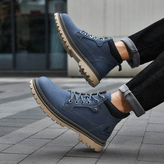 Bota de Trabajo Estilo Británico Clásico para Hombre - Image 4