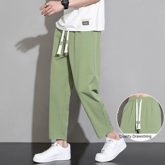 Pantalones Cortos Deportivos Ice Silk de Secado Rápido para Hombre