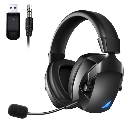 Auriculares Gaming Over-Ear Bluetooth 2.4G con Micrófono Inalámbrico para PS5 y PC - Image 9