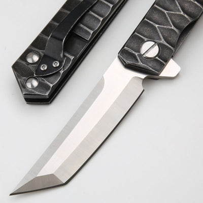 Cuchillo de Supervivencia Plegable de Alta Dureza para Aventuras al Aire Libre - Image 9
