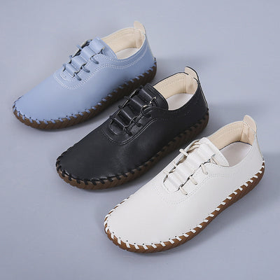 Zapatos Planos Cómodos para Mujer con Cordones y Punta Redonda - Image 9