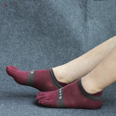 Calcetines Deportivos de Algodón con Dedo Separado para Hombre - Image 9