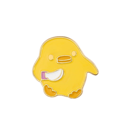 Broche Pato Amarillo Cartoon - Accesorio Decorativo Infantil - Image 2