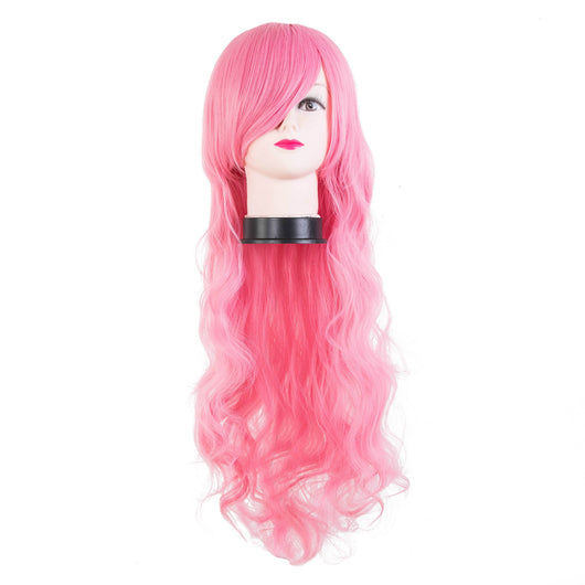 Peluca Cosplay Rizada 80CM - Cabello Largo Voluminoso - Image 8