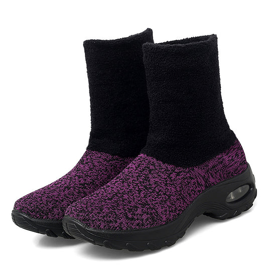 Botas de Nieve Altas en Terciopelo - Cálidas y Ligeras - Image 4