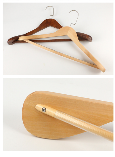 Perchas de Madera Maciza Premium para Tiendas y Hoteles - Image 18
