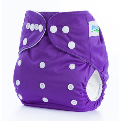 Pants Pañal Impermeable de Color Liso para Bebé - Image 38